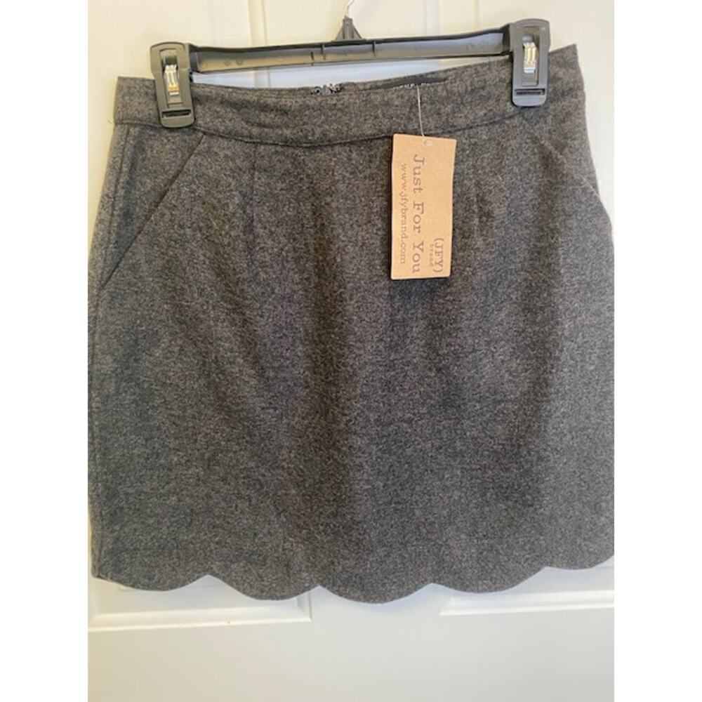 Hyfve Women Gray Casual Skirt Sz Medium New with Tags